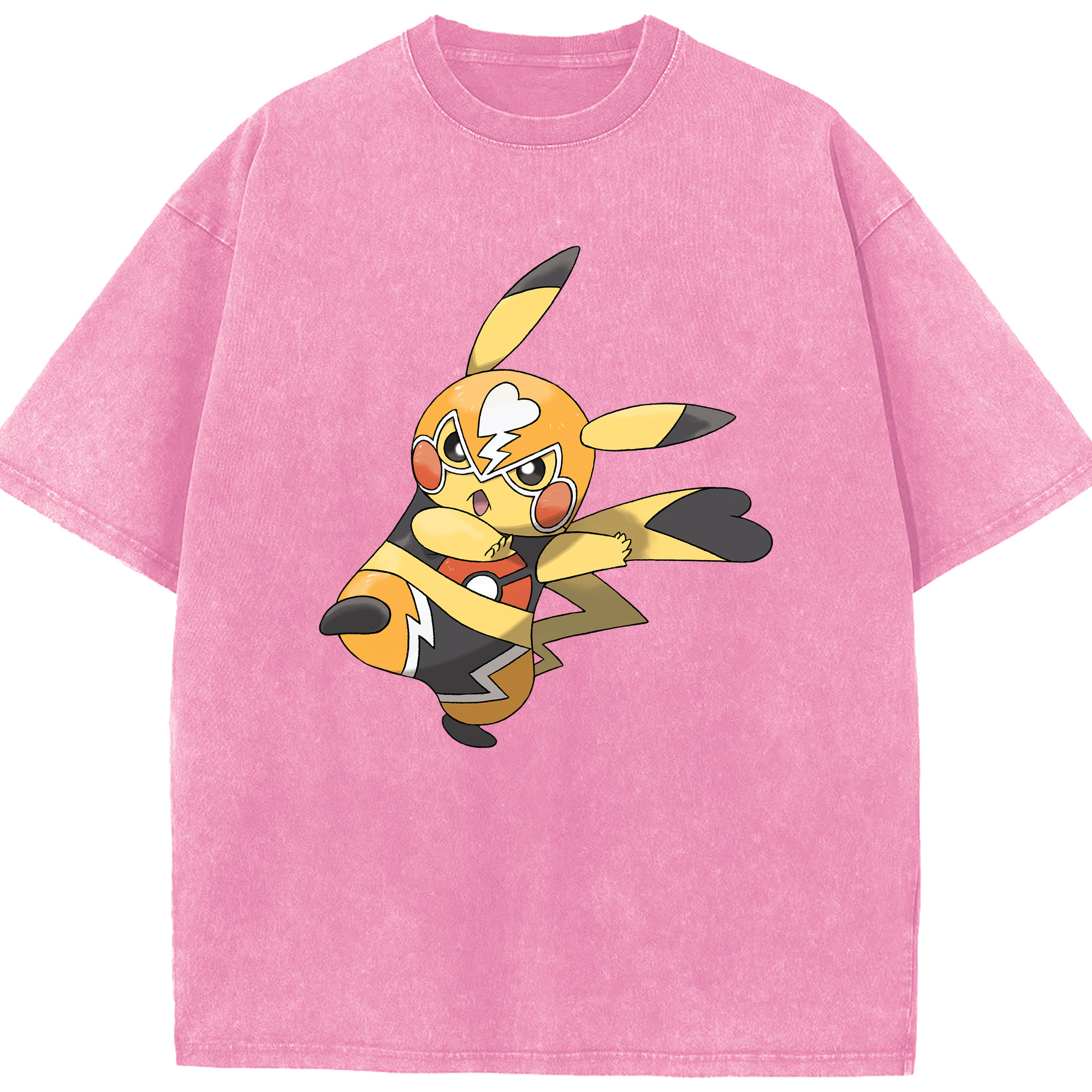 （画像用） ポケットモンスター Pokémon 綿100% ヴィンテージ風 半袖Tシャツ（フロントプリント）